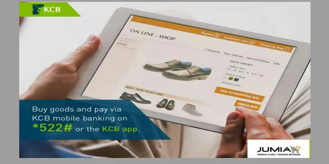 Paying for goods on jumia with KCB mobile banking