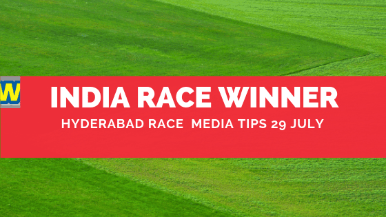 Hyderabad Race Media Tips 29 July, free indian horse racing tips, Trackeagle, racingpulse