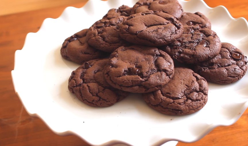 Dark Chocolatè Fudge Cakè Mix Cookiès cookies cake cooking