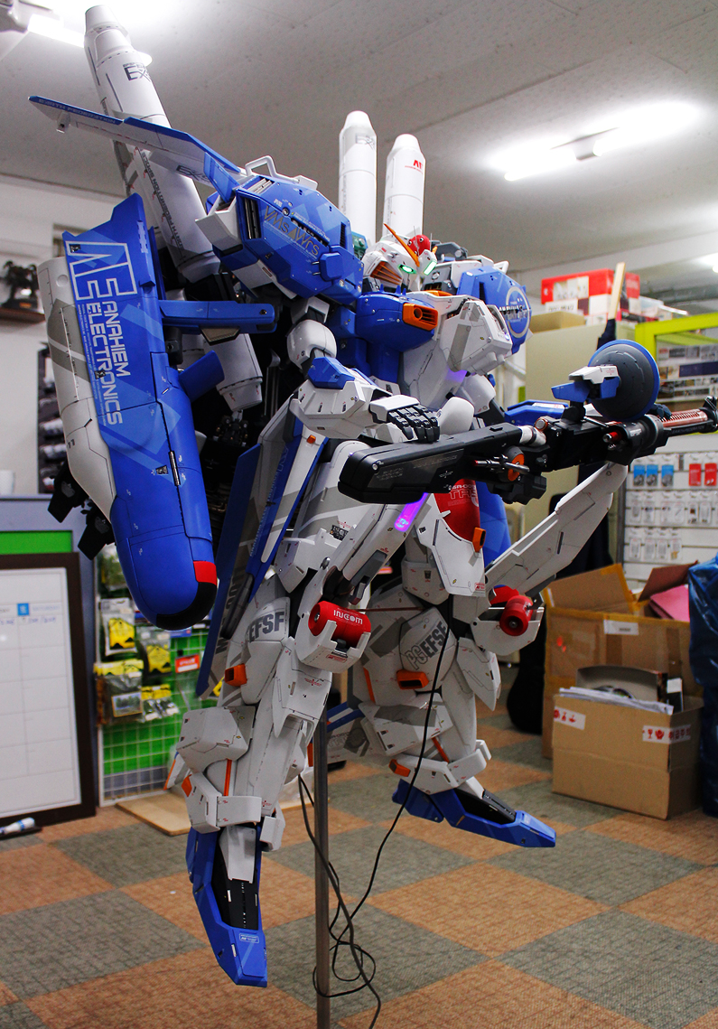 GUNDAM GUY: G-System 1/35 Scale Ex-S Gundam - Painted Build