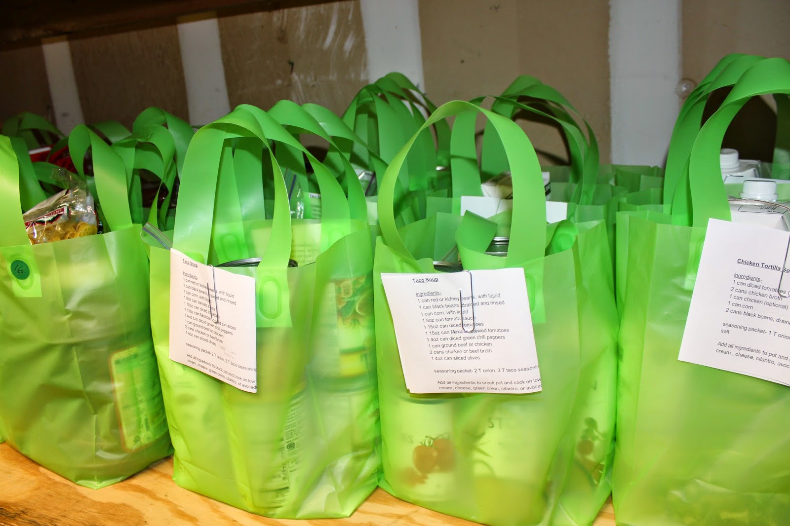 Kingsley Corner ShelfStable Dinner Recipes in a bag