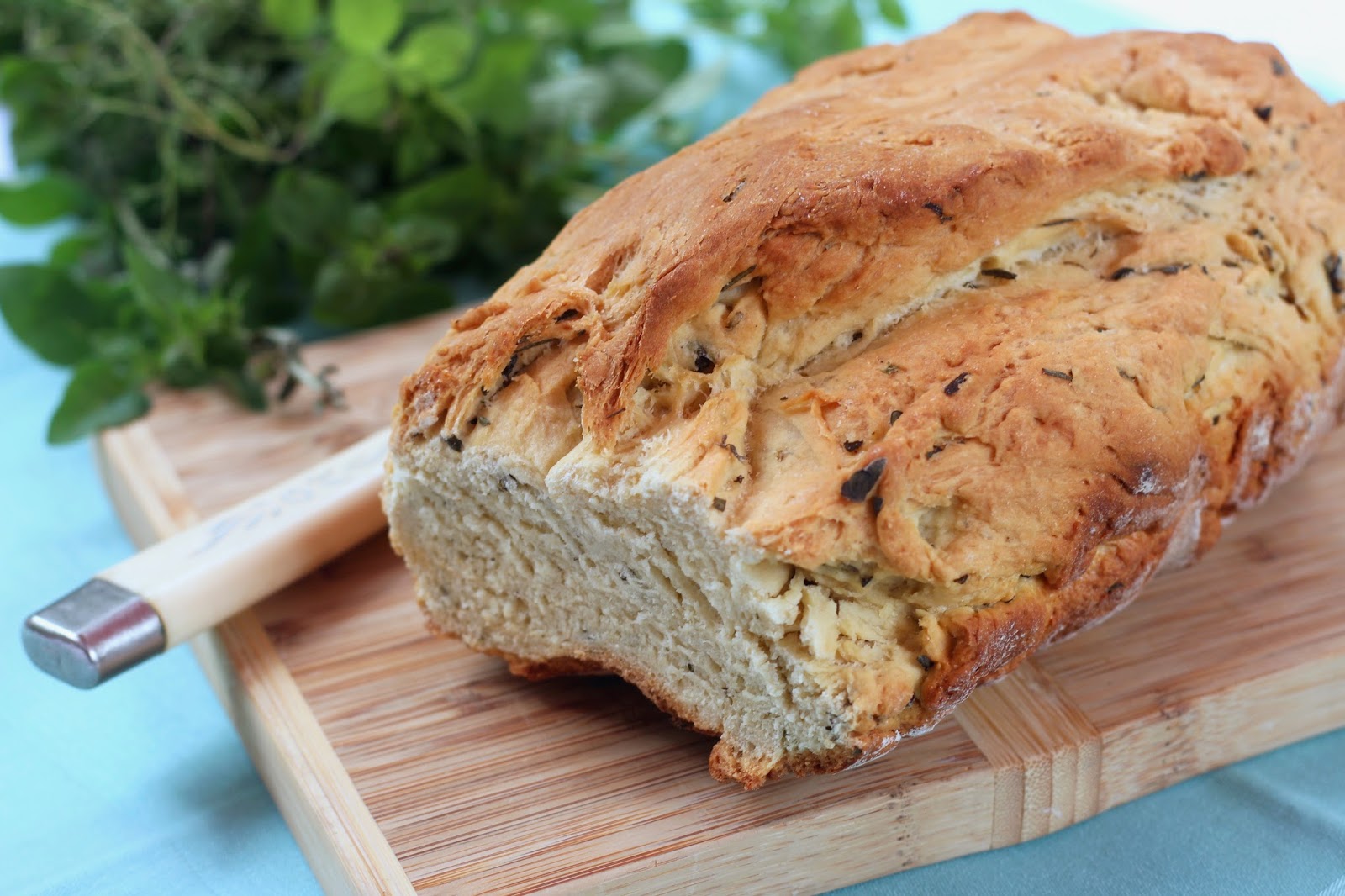 Fresh Herb Yogurt Bread Diary of a Mad Hausfrau