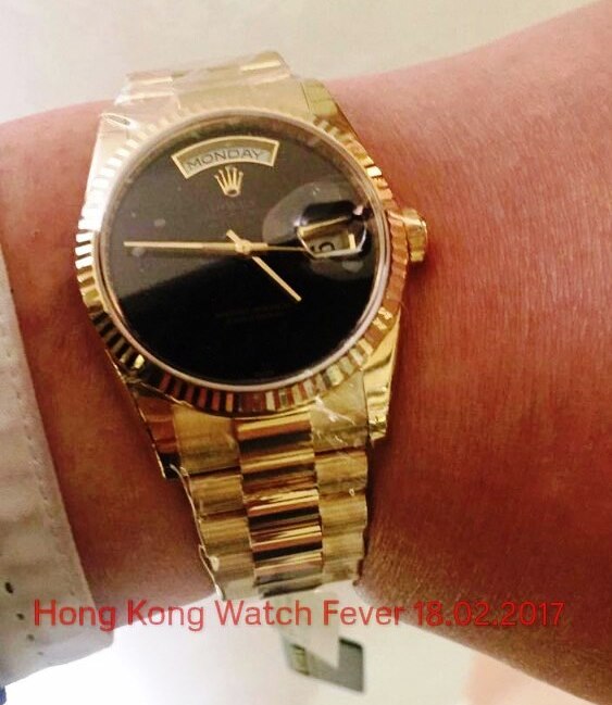 Hong Kong Watch Fever 香港發燒友 Rolex Day Date Ref 118238 Brand New Full