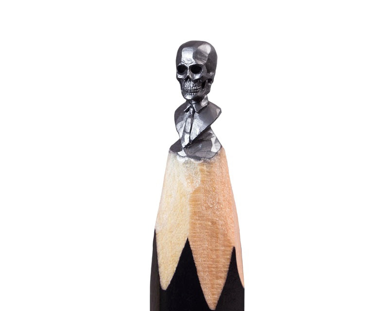 Micro Sculptures from Graphite by Salavat Fidai from Russia.