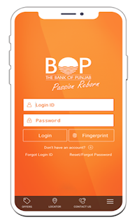 BOP Mobile banking login