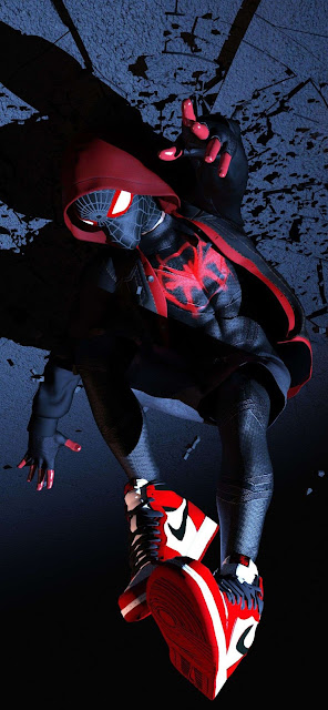 iphone 6 miles morales wallpaper