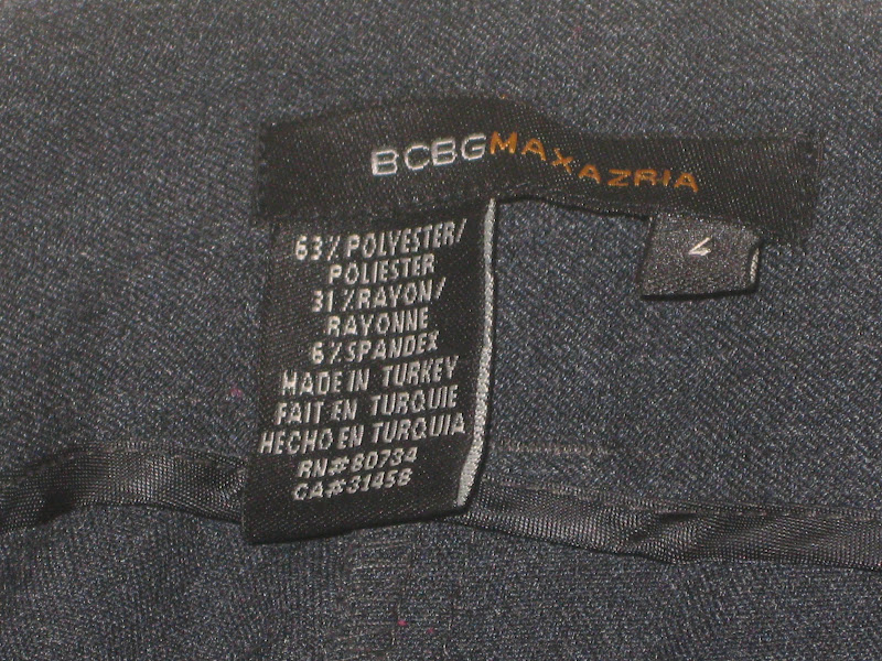 BCBG Max azria Dress Pants Sz: 4 RN# 80734 CA# 31458 | Garage Sale SF