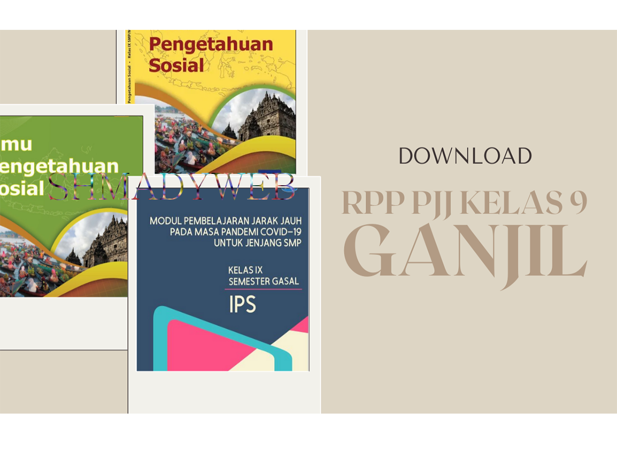 Download RPP 1 Lembar PJJ IPS SMP/MTs Kelas 9 Semester Ganjil TP. 2021/2022