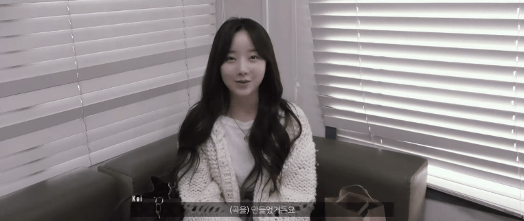 러블리즈 이어달리기 메이킹 움짤