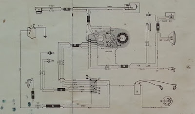 1941 Harley Davidson WL Restoration : Snag List - Resolving the Wiring