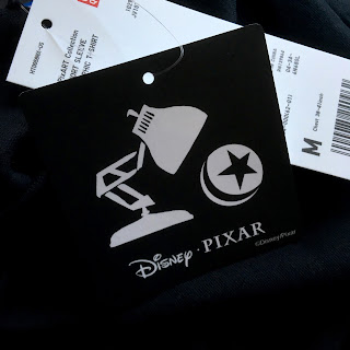 Disney Pixar Luxo Jr. Concept Art Men's Tee shirt Uniqlo