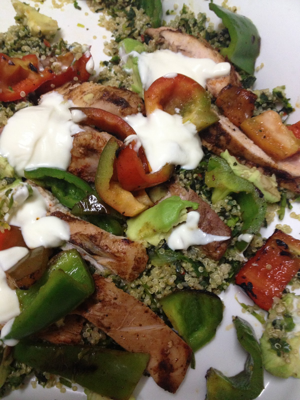 vinoreview Jamie Oliver 15 min Blackened Chicken San Fran Quinoa