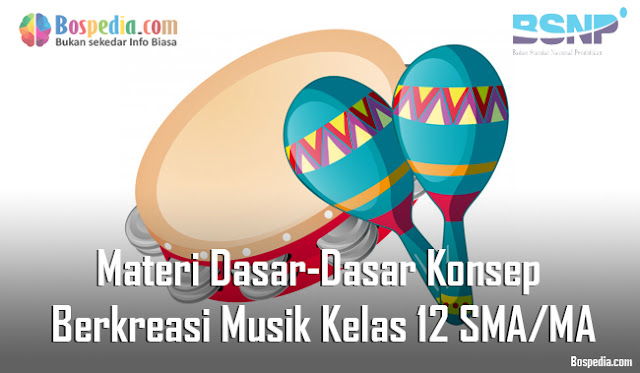 Materi Dasar-Dasar Konsep Berkreasi Musik Kelas 12 SMA/MA