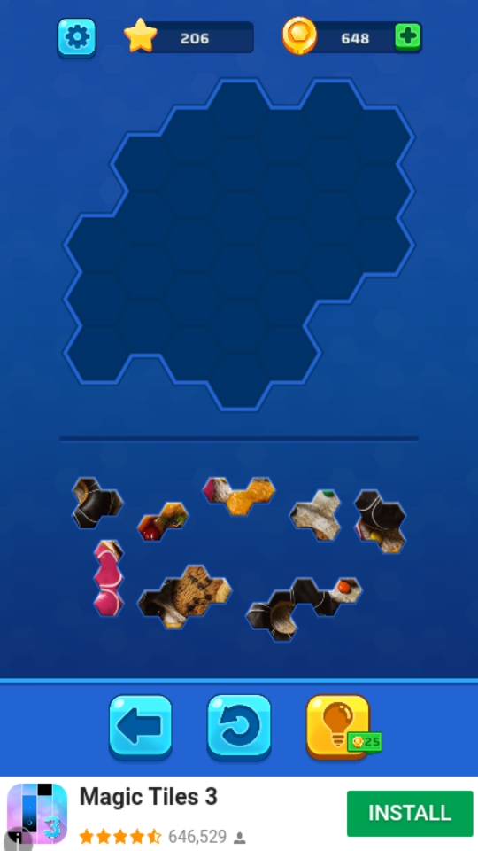 Hexa Jigsaw Puzzle App