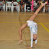 A Ginasta Ana Lú está representando Rondônia na Vila Olímpica de Manaus no Torneio Regional de Ginástica Rítmica