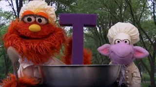 Murray and Ovejita Alphabet Cookoff letter T, Sesame Street Episode 4402 Don't Get Pushy season 44