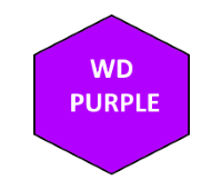 Disco duro WD púrpura