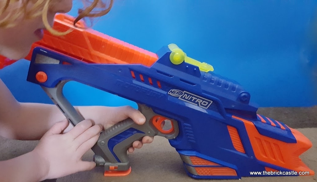 The Brick Castle: Nerf Nitro MotoFury Rally Review for (age 5+)