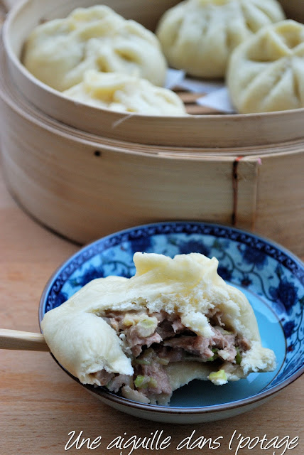 baozi au porc et au chou chinois