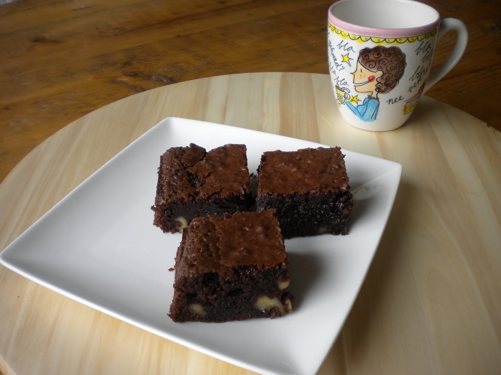 Conny Bakes Chocolate Brownies, Boston Origin