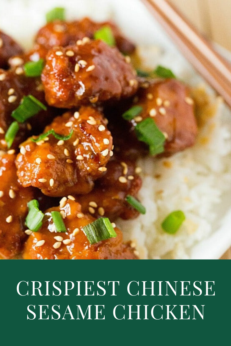 Crispiest Chinese Sesame Chicken - ###Yummy