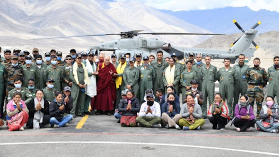 After Pelosi’s visit to Taiwan, now India snubs China on Tibet, deploys military chopper to fly Dalai Lama in Ladakh