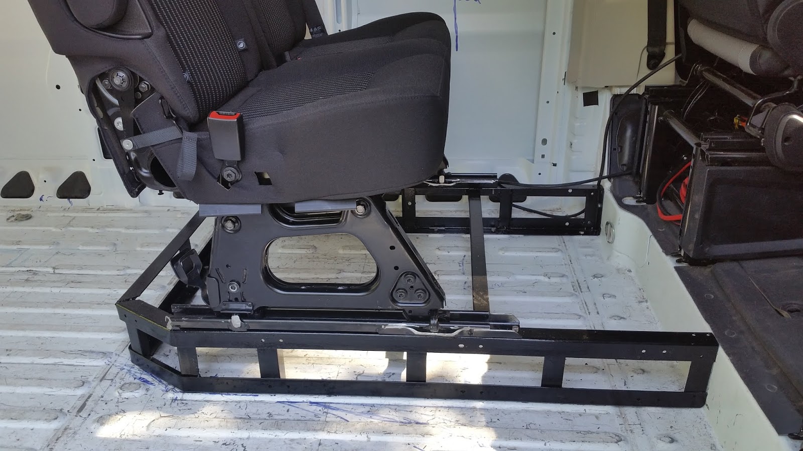 Ultimate Promaster Conversion Second Row Seat Platform