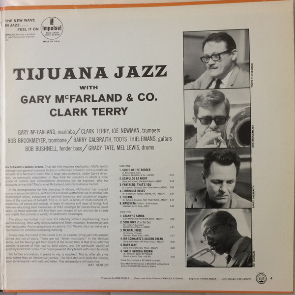 egroj world Gary McFarland & Co. Clark Terry • Tijuana Jazz