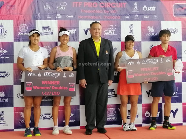 Aldila Sutjiadi Juara ITF World Tennis Tour Thailand 25K 