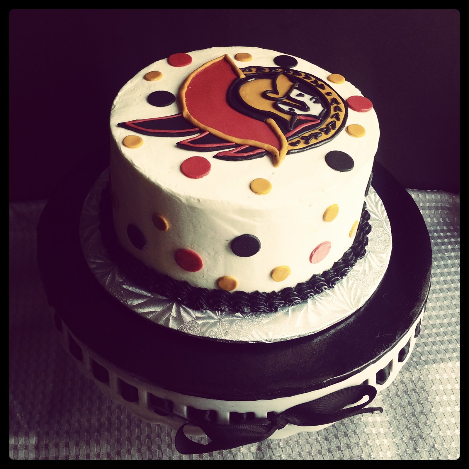 Second Generation Cake Design Ottawa Senator's Birthday Cake