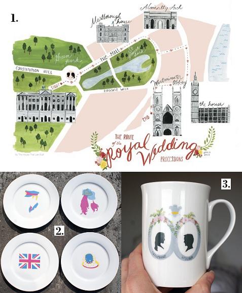 I thought I'd share these Royal wedding inspired things that I recently