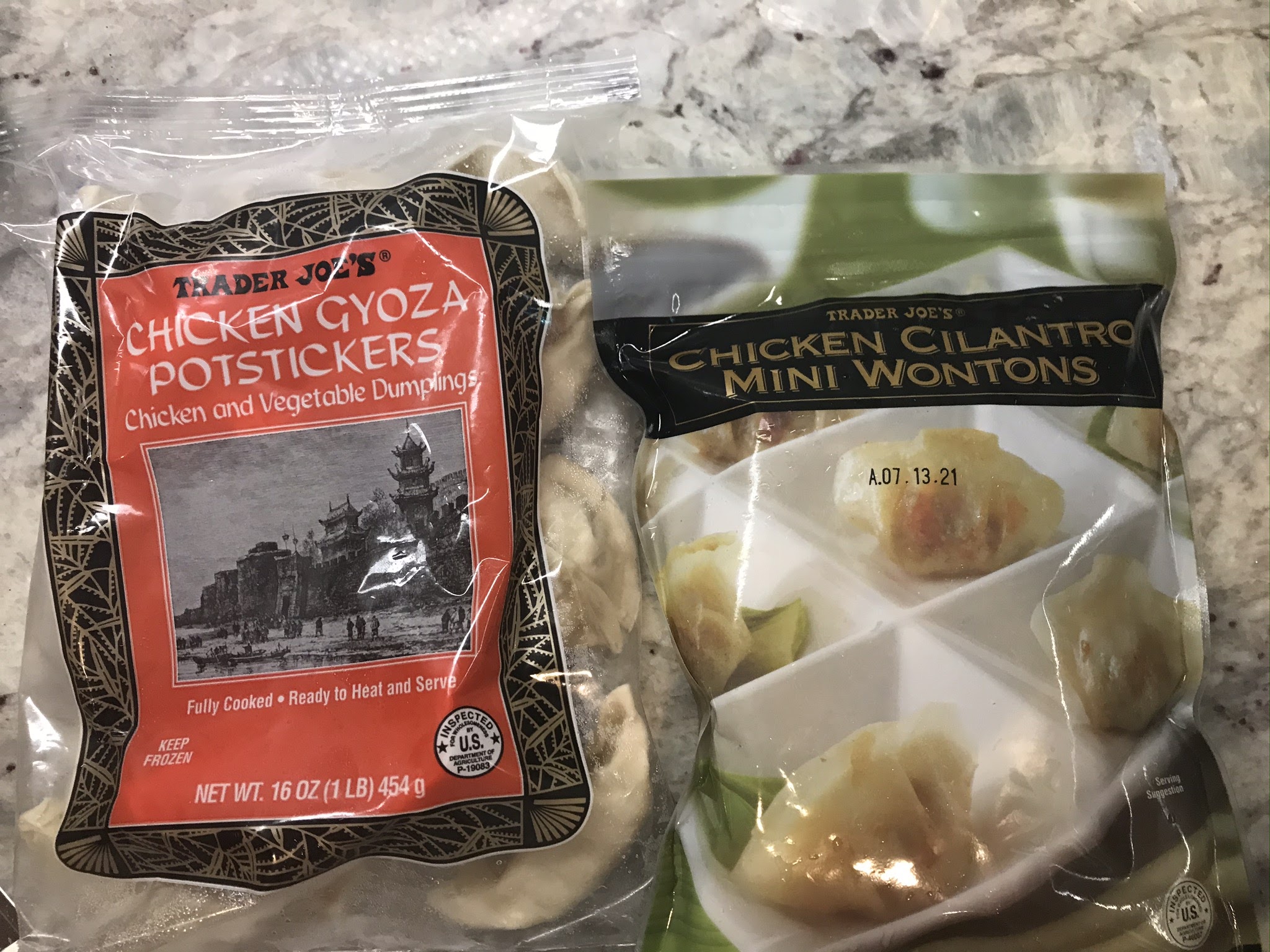 Alex Lately Trader Joe's Wonton Soup + Dumplings