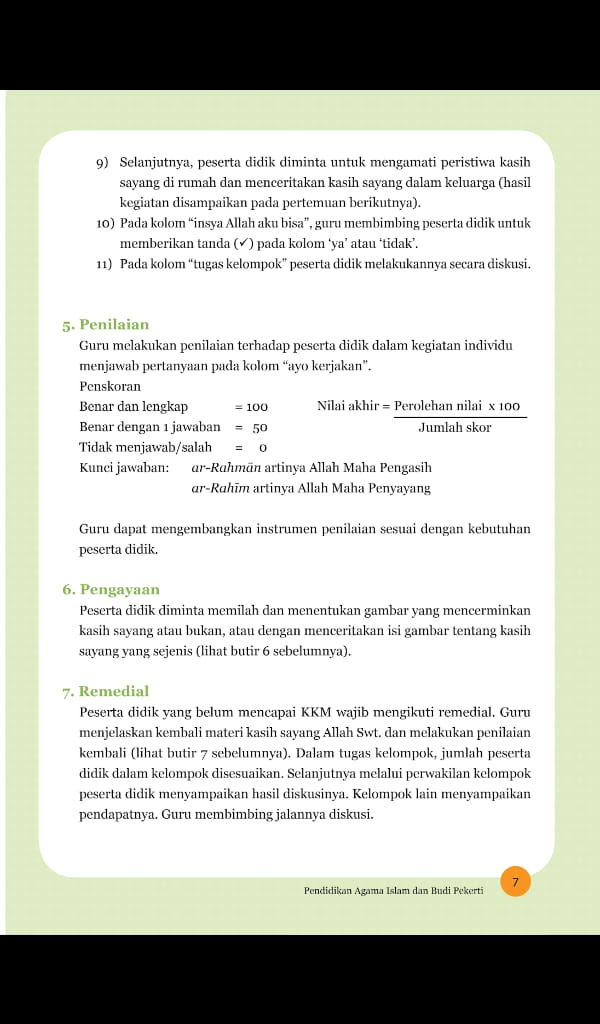 Pertanyaan Tentang Lembaga Pendidikan Islam Nasi