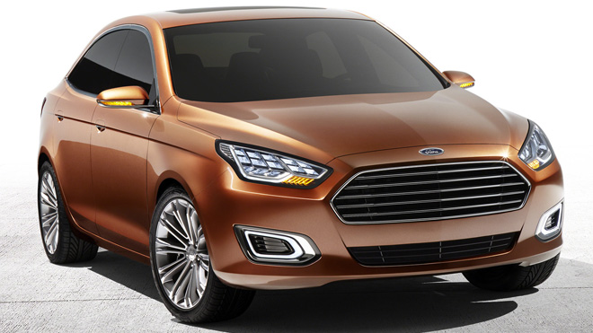 Brighton Ford : Ford Motor Company Debuts Escort Compact Concept Vehicle