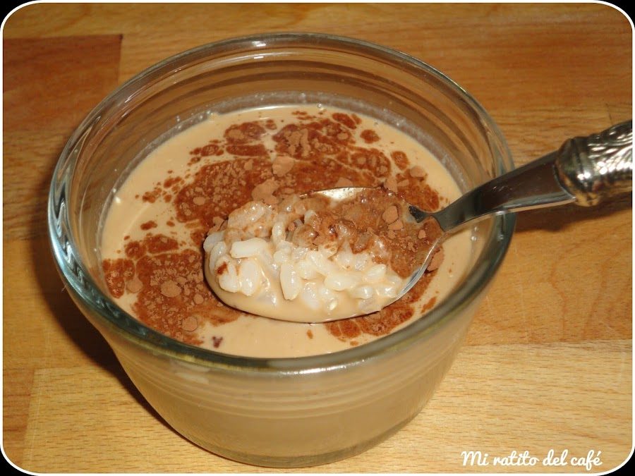 Arroz con leche y chocolate