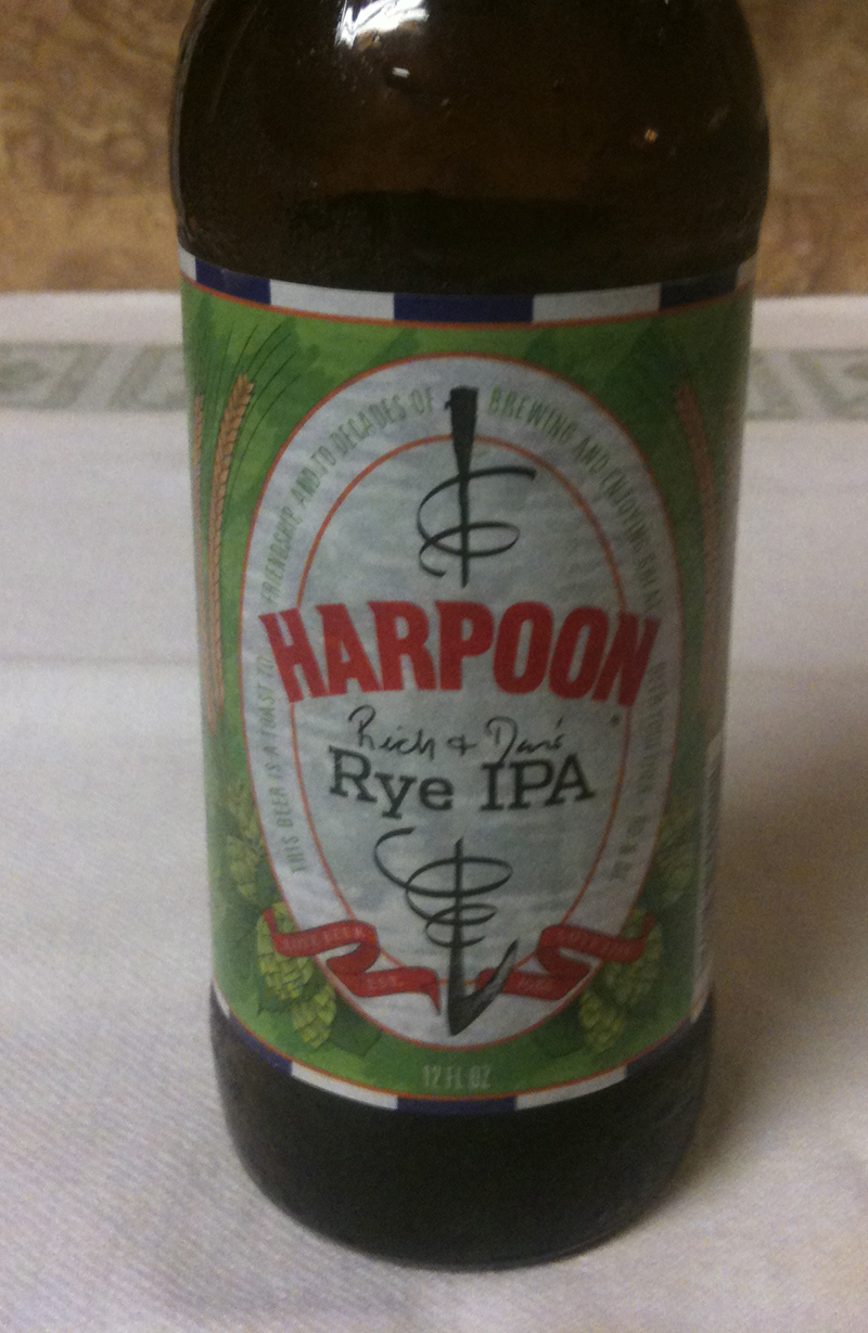EffDub Pub: Harpoon Rich & Dan's Rye IPA ....