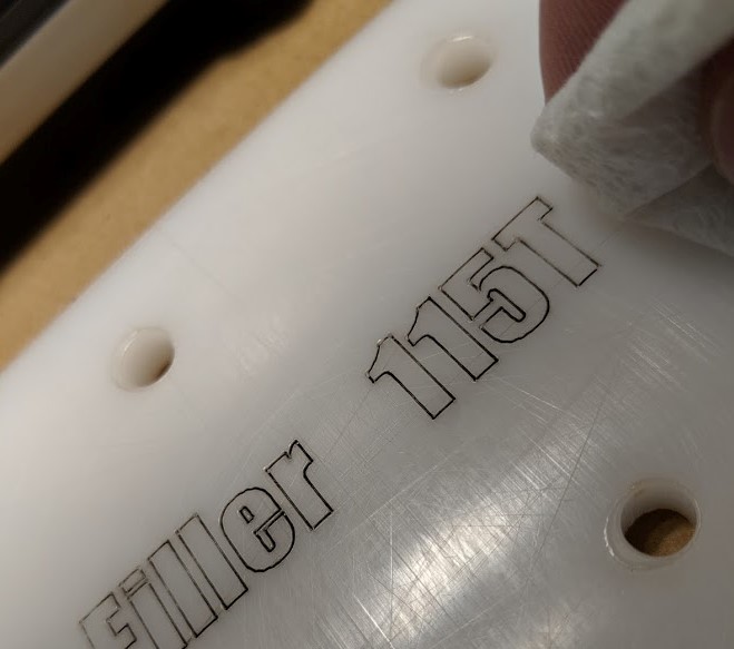 It Came From the How to Mark Delrin (Acetal), Even Though