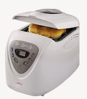 Sunbeam 5891 2 lb Programmable Breadmaker, 2 loaf sizes with 3 crust options, 12 cooking functions, 13 hour delay timer