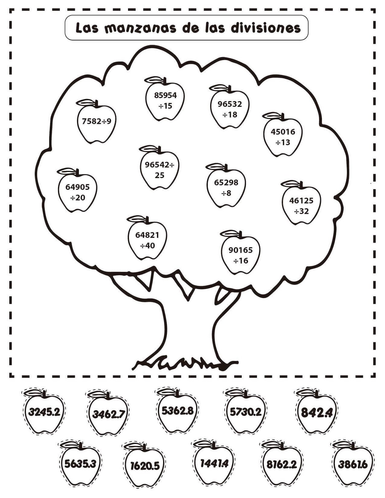 Tareitas: DIVISIONES