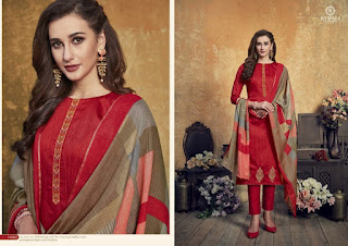 Rupali Fashion Aarohi Jam Satin Salwar Kameez Collection Wholesaler 