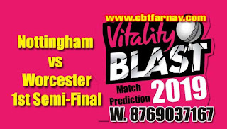 Today Match Prediction Raja Babu English T20 Blast 2019