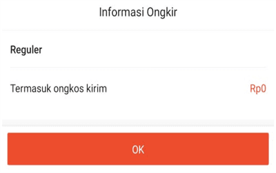 termasuk ongkos kirim shopee