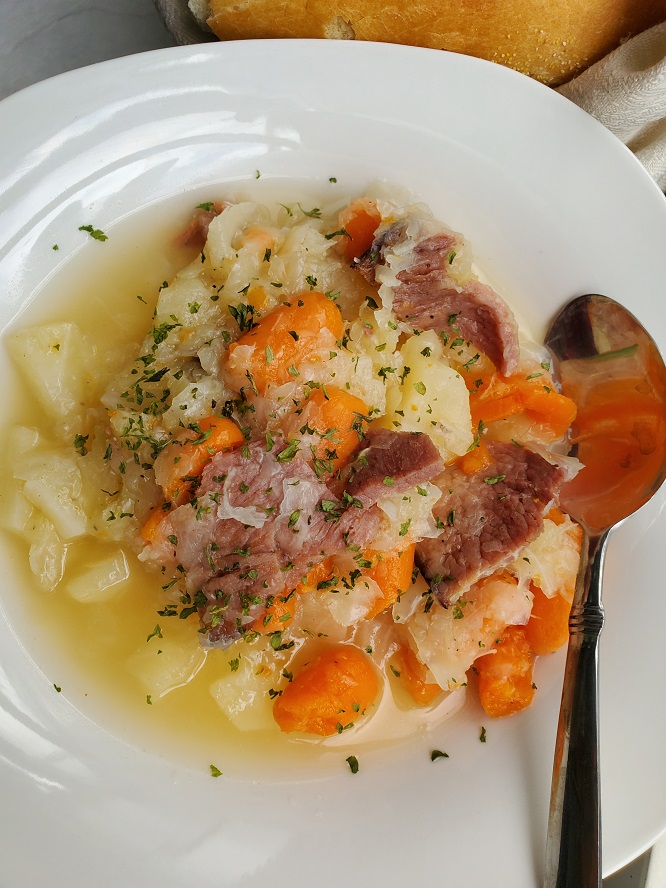 Split Pea Soup with Ham and Cabbage What's Cookin' Italian Style Cuisine