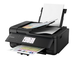 One Photography Printers alongside coloring fabric impress out Canon PIXMA TR8570 Drivers Download
