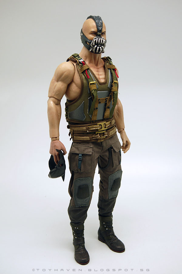 toyhaven: Not Hot Toys Bane but custom-made 1/6th scale Bane costume set from