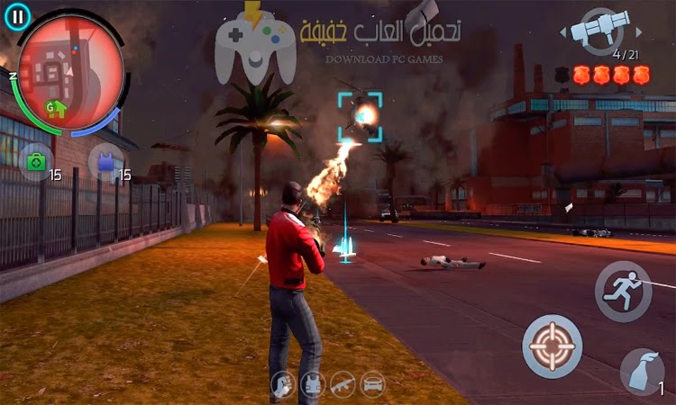 تحميل لعبة Gangstar Vegas للكمبيوتر وللاندرويد بحجم صغير