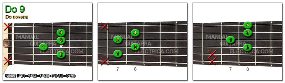 Acorde Guitarra Do 9 - C 9