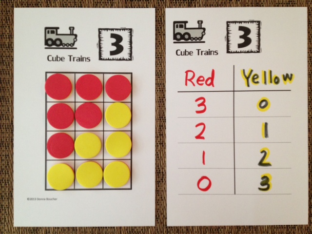 Math Coach's Corner: Composing and Decomposing Numbers: Cube Trains