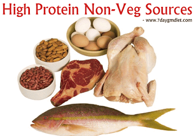 Low Carb High Protein Non-Veg Meal Plan for Fat Loss