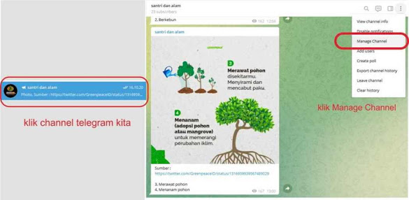 Cara Membuat Kolom Komentar Di Ch Telegram